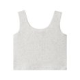 thumbnail image 2 of UACY Girls Cotton Undershirt Round Neck Sleeveless Tank Tops for Kids Lightweight Fashion Summer Sport Wear (Grey, 3-4 Years), 2 of 9