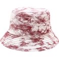 thumbnail image 2 of CoCopeaunts Tie Dye Bucket Hat Women Marble Texturing Fisherman Hat Students Summer Sun Protection Foldable Couples Basin Hat, 2 of 8
