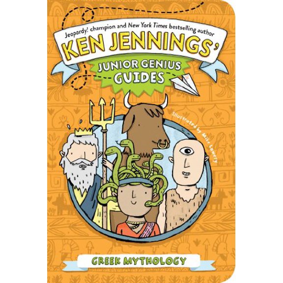 Pre-Owned Ken Jennings’ Junior Genius Guides: Greek Mythology (Hardcover)