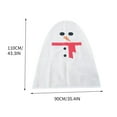 thumbnail image 2 of Non-Woven Christmas Tree Protection Cover Reusable Plant Cold Proof Sheath for Winter Storage (90x103cm), 2 of 2
