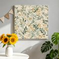 thumbnail image 2 of Canvas Wall Art, Sage Green Yellow Botanical Framed Canvas Prints for Bathroom Desk, Spring Summer Vintage Small Gallery Wrapped Wall Decor for Home Office, Gifts, 8"x8" Ship Next Day, 2 of 9