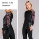 thumbnail image 3 of Traje de buceo para mujer, manga larga, costuras impresas antiarañazos, accesorios para exteriores Hugtrwg Para estrenar, 3 of 9
