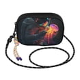thumbnail image 2 of FORMRS Mini Crossbody Bag for Women Adjustable Shoulder Rope Travel Casual Phone Purse, Black Astronaut, 2 of 7