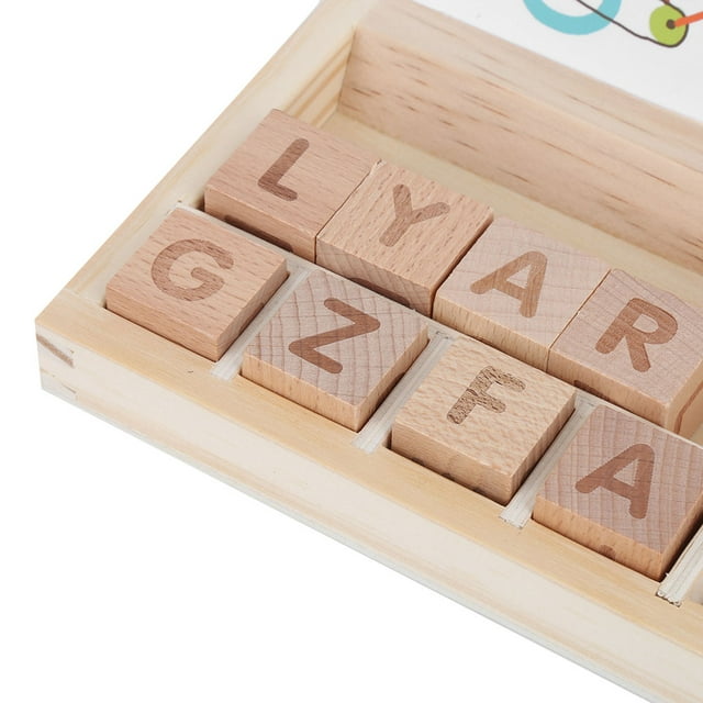 YLSHRF Alphabet Toy,English Letters Toy,Construction Toys Early‑Learning English Letters Alphabet Baby Enlightenment Toy