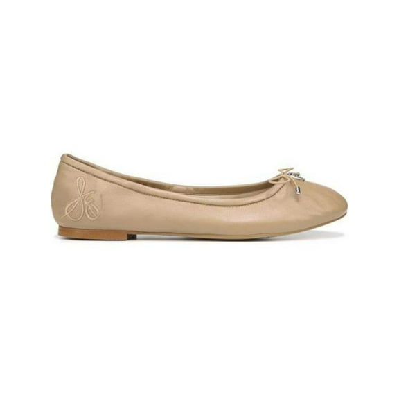 Sam Edelman Womens Felicia Leather Bow Ballet Flats
