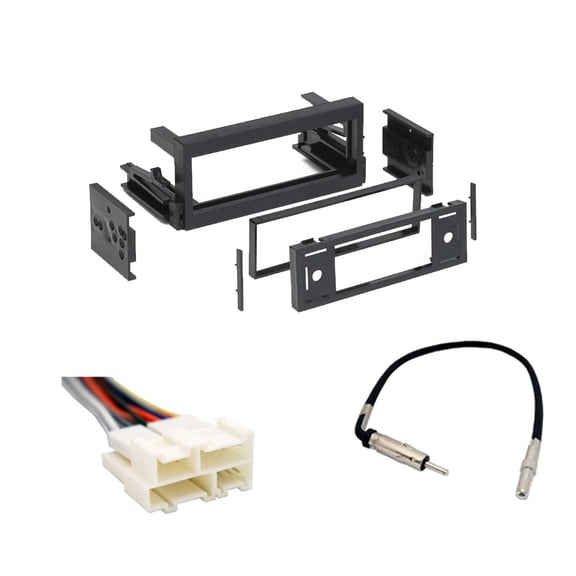 Fits Chevy Astro Van 96-05 Metra Single DIN Dash Kit with Harmony Radio Harness