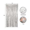 thumbnail image 4 of 14 Cortina Papel Metalica Fiesta Decoracion Lluvia Malubero  Cortina Papel Metálica, 4 of 4