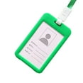 thumbnail image 2 of Portable Employee Id Card Holder Name Tag With Lanyard Neck Strap Double - Sided Transparent Window For Easy Id Display Designed For Office Employees Retail Staff And, 2 of 2