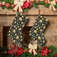 thumbnail image 6 of Lsque Octopuses And Leaves Pattern 18 Inch Christmas Stockings, Festive Holiday Stocking for Christmas Decorations Holiday Decor, 6 of 8
