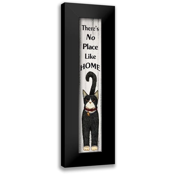 Spivey, Linda 6x14 Black Modern Framed Museum Art Print Titled - Theres No Place Like Home
