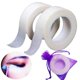 thumbnail image 1 of NswfDzk Cinta de maquillaje facial invisible Cinta de maquillaje de práctica facial instantánea Cinta de plástico para levantamiento facial Cinta de sombra de ojos Cinta delineador de ojos (1602 nuevo, 1 of 5