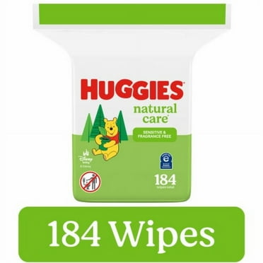 Huggies Natural Care Unscented Sensitive Baby Wipes