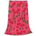 thumbnail image 2 of Vsdgher Cherry Ultra-Soft Micro flannel Blanket Throw Blankets for Couch Sofa, Bed (4 sizes)-40"x30", 2 of 7
