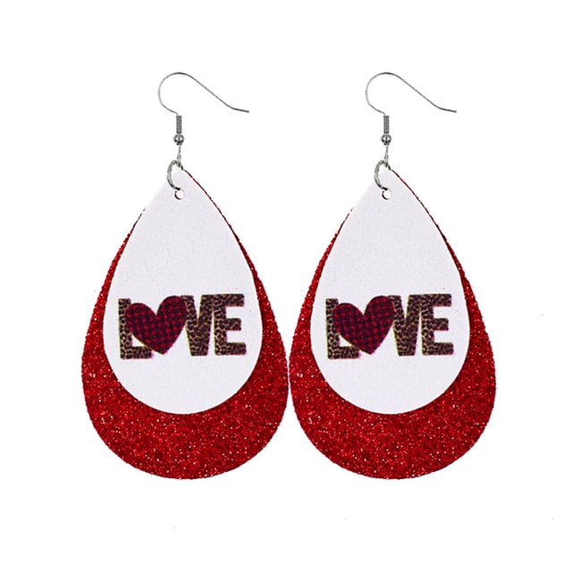 Pendientes colgantes con estampado geométrico Popular, decoraciones de regalo de aniversario, múltiples estilos diarios, colgante para colgar Ropa, zapatos y accesorios Miscelánea tipo 11 11 Qarigey AP010058-11