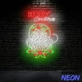 thumbnail image 3 of Handmadetneonsign Santa Neon Sign, Santa Claus Led Sign, Merry Christmas Home Wall Decor, Xmas Gift 74472, 3 of 5