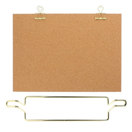 Zehuanyu  Trifold Display Board Creative Desktop Cork Office