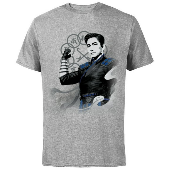 Marvel Shang-Chi and The Legend of the Ten Rings Wenwu Power - Short Sleeve Cotton T-Shirt for Adults - Customized-Athletic Heather