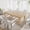 Oak, variant on Dining Table, Kitchen Table for 4-6 People, 63-Inch Farmhouse Rectangular Table, Dark Walnut Non-Extendable Wood Grain Top with V-Shaped MDF Legs for Dining Room, Home Office, 63"