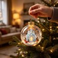 thumbnail image 7 of Light-Up Christmas Balls, Glowing Christmas Story Ornament, Light-Up Mini Holiday Scene with Warm LED Light, 7 of 7
