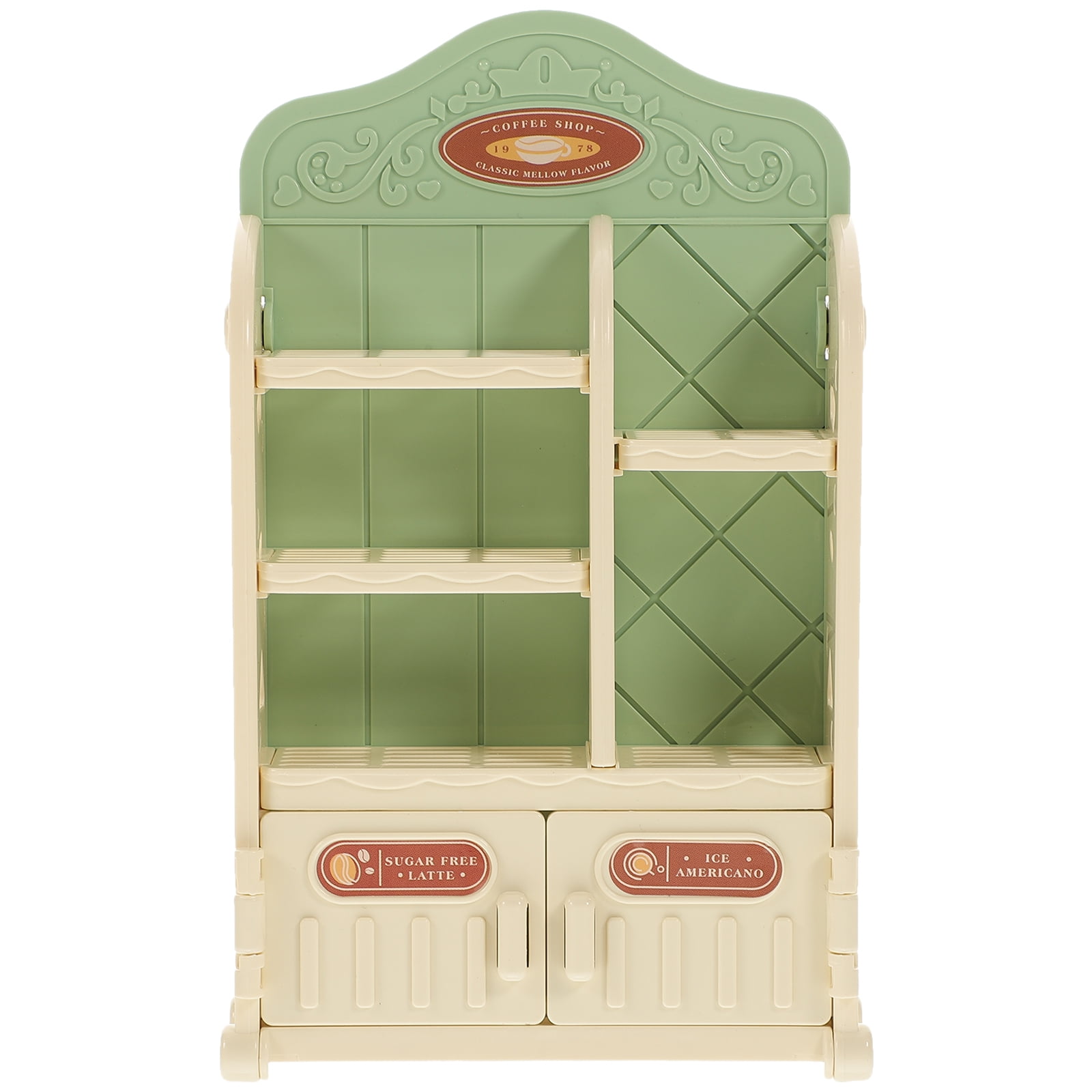 Mini Hose Storage Shelf Model Simulated Storage Rack Prop Doll House ...