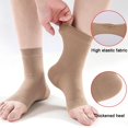 thumbnail image 2 of 1 Pair Sports Ankle Support Brace Compression Sleeve Wrap Foot Plantar C7U3, 2 of 9