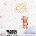 thumbnail image 3 of Pegatinas de pared de globos de oso estrella Pegatinas de pared de acuarela Pegatinas de pared Pegatinas de puerta de armario Pegatinas de pared para niños y niñas Decoración de pared para habitación TUNC Sencillez, 3 of 5
