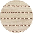 thumbnail image 1 of Ahgly Company Indoor Round Abstract Light Copper Gold Solid Area Rugs, 6' Round, 1 of 6