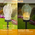 thumbnail image 4 of Garden Light LED Solar Praying Angel Statue Decoration Angel Lamp IP65 Waterproof Outdoor Landscape Lawn Lamps For Yard  Walkway Patio, 4 of 8