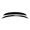 Black-Glossy black, variant on For Mercedes-Benz CLA Class X118 CLA200 260 CLA35 CLA45 AMG 2019-2022 Hatchback Rear Trunk Lid Middle+Roof Spoiler Wing Lip Kit