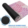 thumbnail image 6 of Long Mouse Pads for Desk,Pink Floral and Petal Pattern Desk Mats on Top Of Desks, Desk Mouse Pad Extra Large with 3mm Non-Slip Base and Stitched Edge for Gaming,Office,Work,Home 35.4"x15.7", 6 of 6