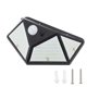 thumbnail image 2 of Lámpara solar con detección de cuerpo, lámpara de pared solar LED Lámpara impermeable para exteriores Luz de calle solar Calidad en la que puede confiar, 2 of 13