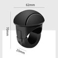 thumbnail image 2 of Universal Steering Wheel Assist Ball for Car Trucks, Easy Installation, Effortless Driving, Comfortable Touch, Improved Appearance (Black), 2 of 5