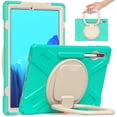 thumbnail image 1 of Funda protectora de color para Samsung Tab S7 Plus de 12,4 pulgadas con soporte para bolígrafo, anillo ajustable grande y protección contra golpes., 1 of 5