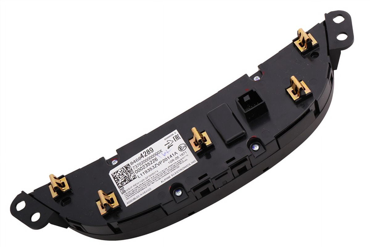 Heater and A/C User Interface Control