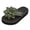 AG, variant on Women's Lightweight Floral Flip Flops Elegant Appliques Platform Beach Sandals Summer Slip On Flats Dress Slide Shoes Pink Size6.5