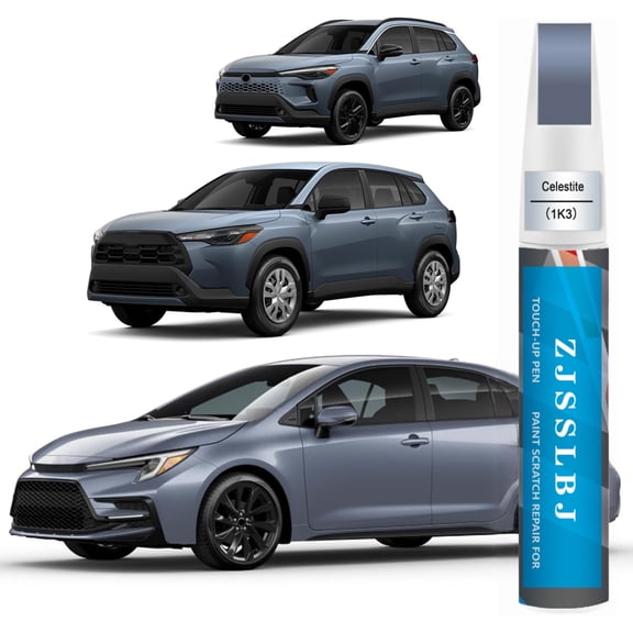 Car Touch up Paint(1K3 Celestite) Compatible with Toyota, Car Paint Pen Scratch Repair Two-In-One Touch Up Paint, Premium Car Scratch Remover for Deep Scratches