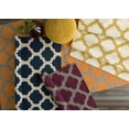 thumbnail image 3 of Mark&Day Wool Rugs, 4x6 Wigton Cottage Navy Area Rug, Blue Green Carpet for Living Room, Bedroom or Kitchen (3'6" x 5'6"), 3 of 4