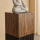 thumbnail image 4 of Base decorativa de madera for esquinero de pie, soporte for flores de madera for sala de estar interior, 4 of 6