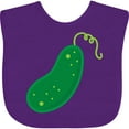 thumbnail image 3 of Inktastic Pickle Boys or Girls Baby Bib, 3 of 4
