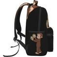 thumbnail image 3 of Curious George Backpack Lightweight School Travel Multifunctional Unisex Celebration Anime Character, 3 of 6