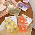 thumbnail image 3 of 2 Pair Headwear Girl Side Clips Little Girl Hairpins Children's Hair Accessories Cute Hair Clip Head Accessories, 3 of 6