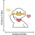 thumbnail image 2 of Kovo Cute Duck Reflective Stickers High Visibility Night Safety Vinyl Decals, 2 of 5