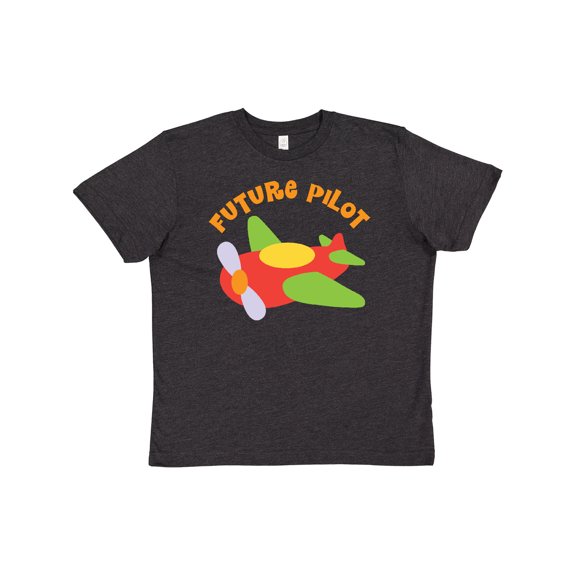 Inktastic Future Pilot Airplane Youth T-Shirt