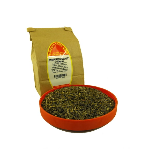 Marshalls Creek Spices LOOSE LEAF TEA Peppermint (caffeine free)  2 oz