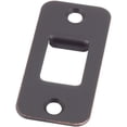 thumbnail image 2 of Stone Harbor Hardware Round Pocket Door Lock, Strike Plate, 1-1/4" x 2-3/4", Satin Nickel, 2 of 2