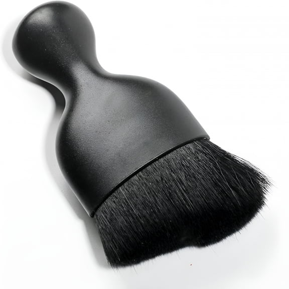 RAGUPEL Car Interior Detailing Brush, Soft Bristle Cleaning Brush Car Detailing Brush Dusting Brush, Car Interior Cleaning Tool, Auto Detail Brush Car Dash Duster Brush (Black)