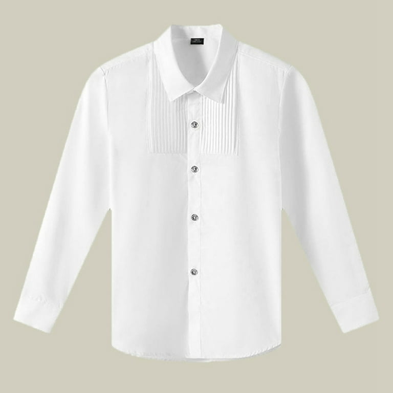 Kid Girls' Button Down Shirts White Dress Shirt for Boys Formal Shirt Uniform Shirts - Walmart.com Kid Girls' Button Down Shirts White Dress Shirt for Boys Formal Shirt Uniform Shirts - Walmart.com