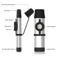 thumbnail image 4 of Professional Kazoo Metal Kazoo Flute Woodwind Instrument Wood Kazoo Diaphragm, 4 of 5