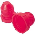 thumbnail image 2 of Allstar Performance ALL50817 Red Plastic Plug for -16AN 1-5/16-12 Thread, (Pack of 10), 2 of 4