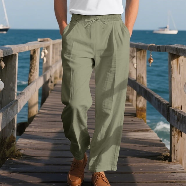 Joggers de Travail pour Hommes Pantalons de Sport pour Hommes Pantalons Jogger pour Hommes Joggers de Travail pour Hommes Pantalons Légers Pantalons de Course pour Hommes (Vert Armée,m)